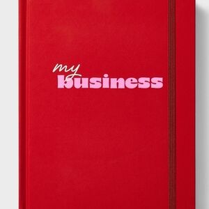 Red 'My Business' Notebook